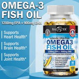 Balincer Strength Omega 3 Fish Oil 2250mg bottle with 120 softgels